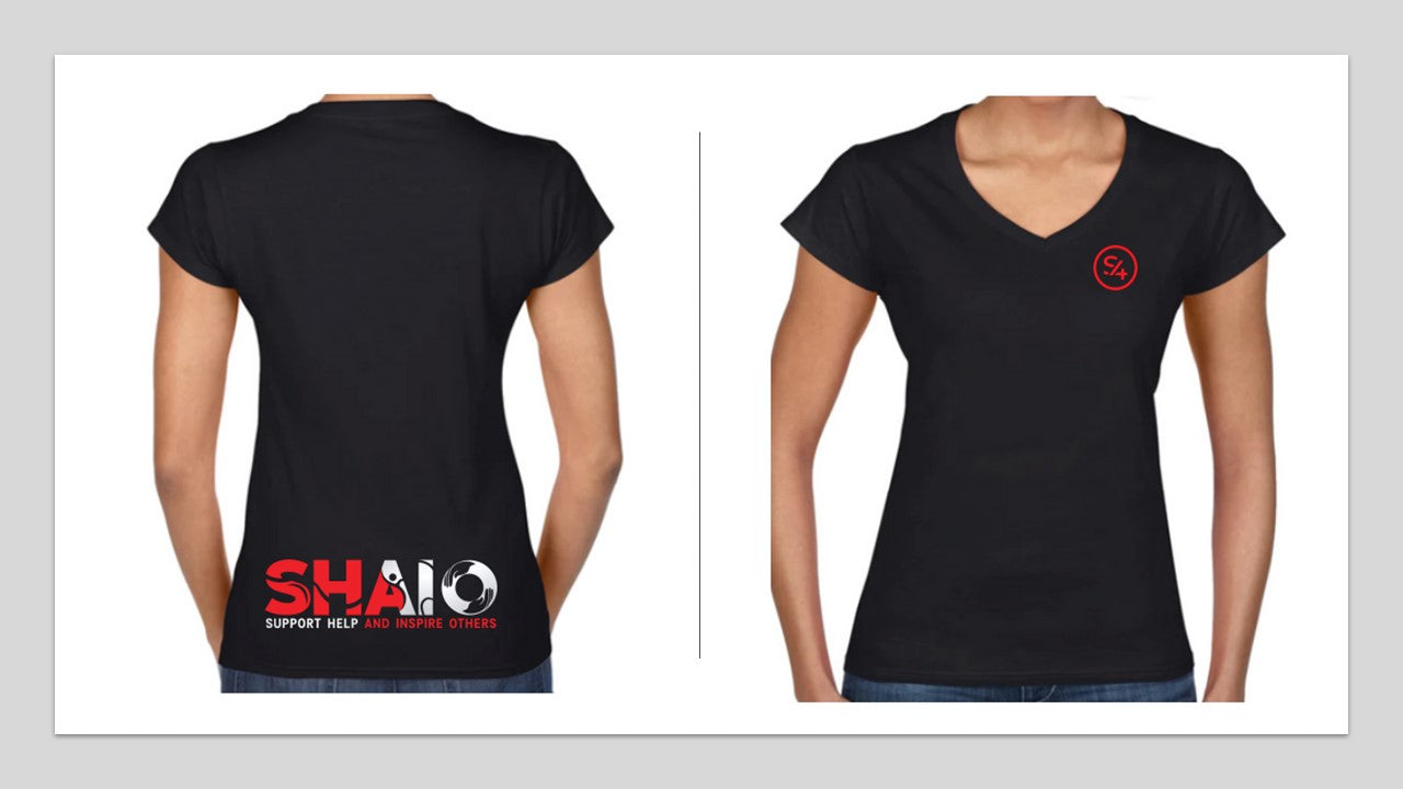 Shaio S4 Last Stand Womens V Neck Tee