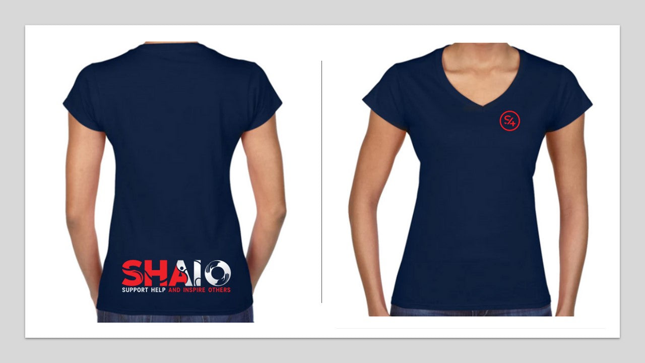 Shaio S4 Last Stand Womens V Neck Tee