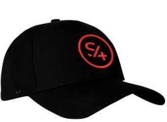 S4 Black hat red logo